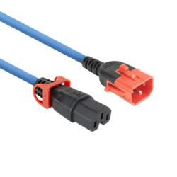 Power cord C13 IEC Lock+ - C15 IEC Lock Dual Locking