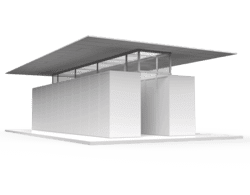 Standing Hot Aisle Containment