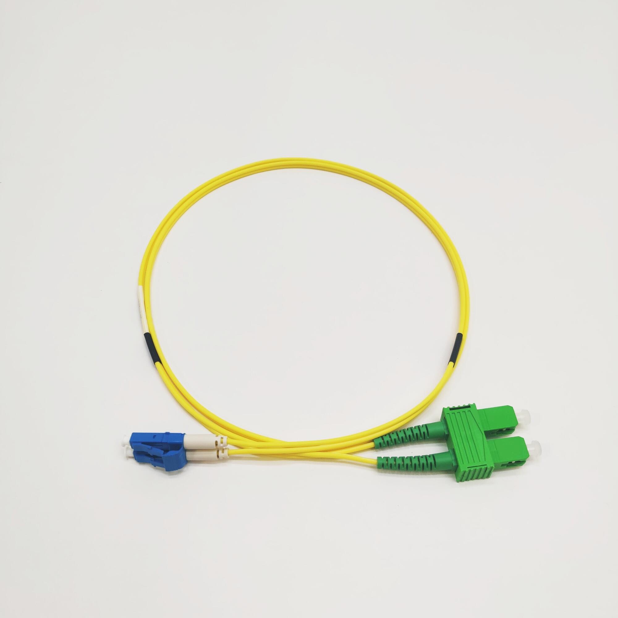 LC UPC - SC APC, Duplex, SM