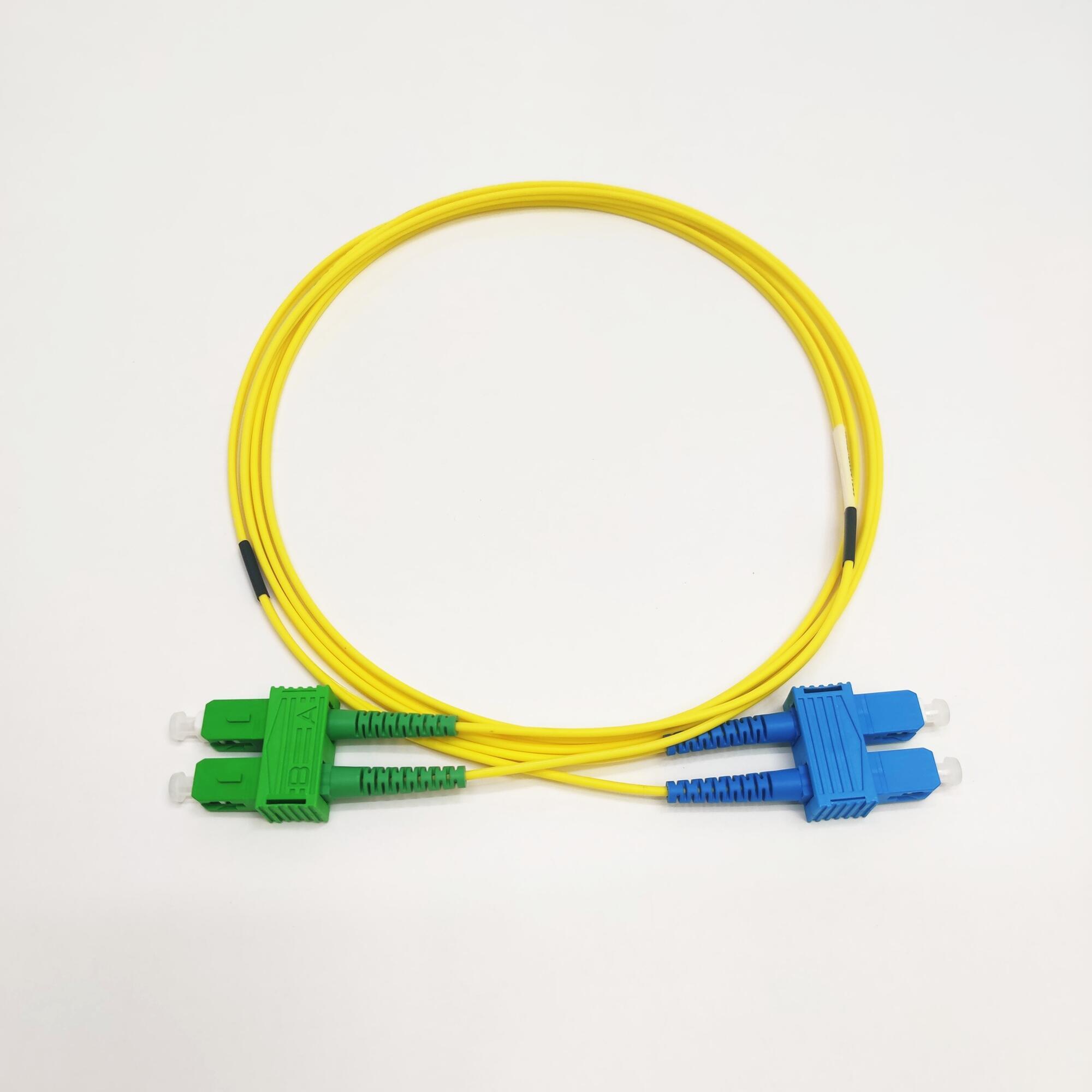 SC APC - SC UPC, Duplex, SM