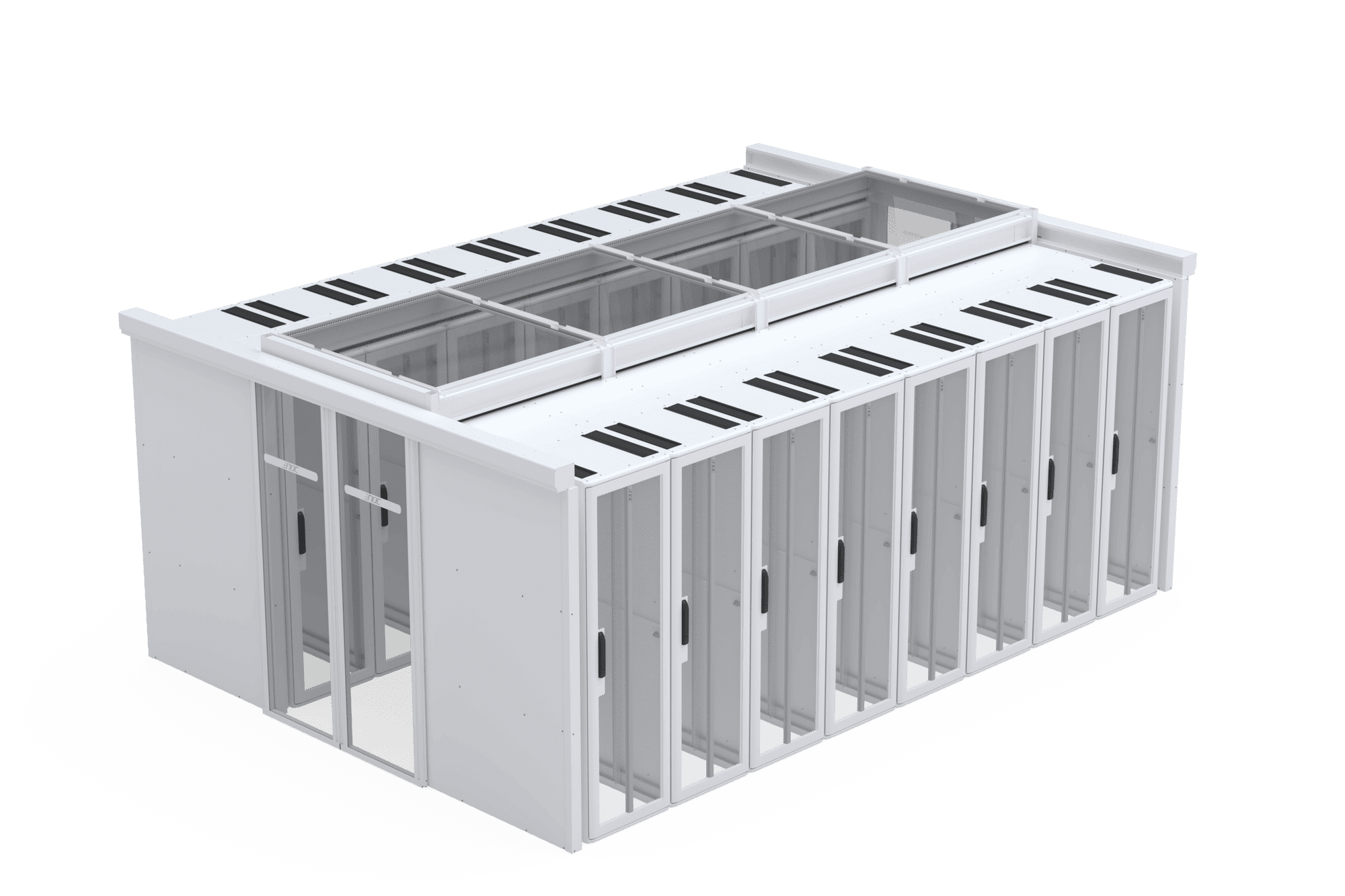 Cold Aisle Containment – fritstående rack