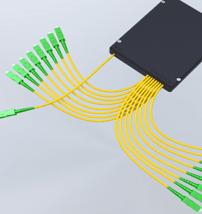 Planar Splitter, split rate fra 1:2 til 1:64 - Maxi modul