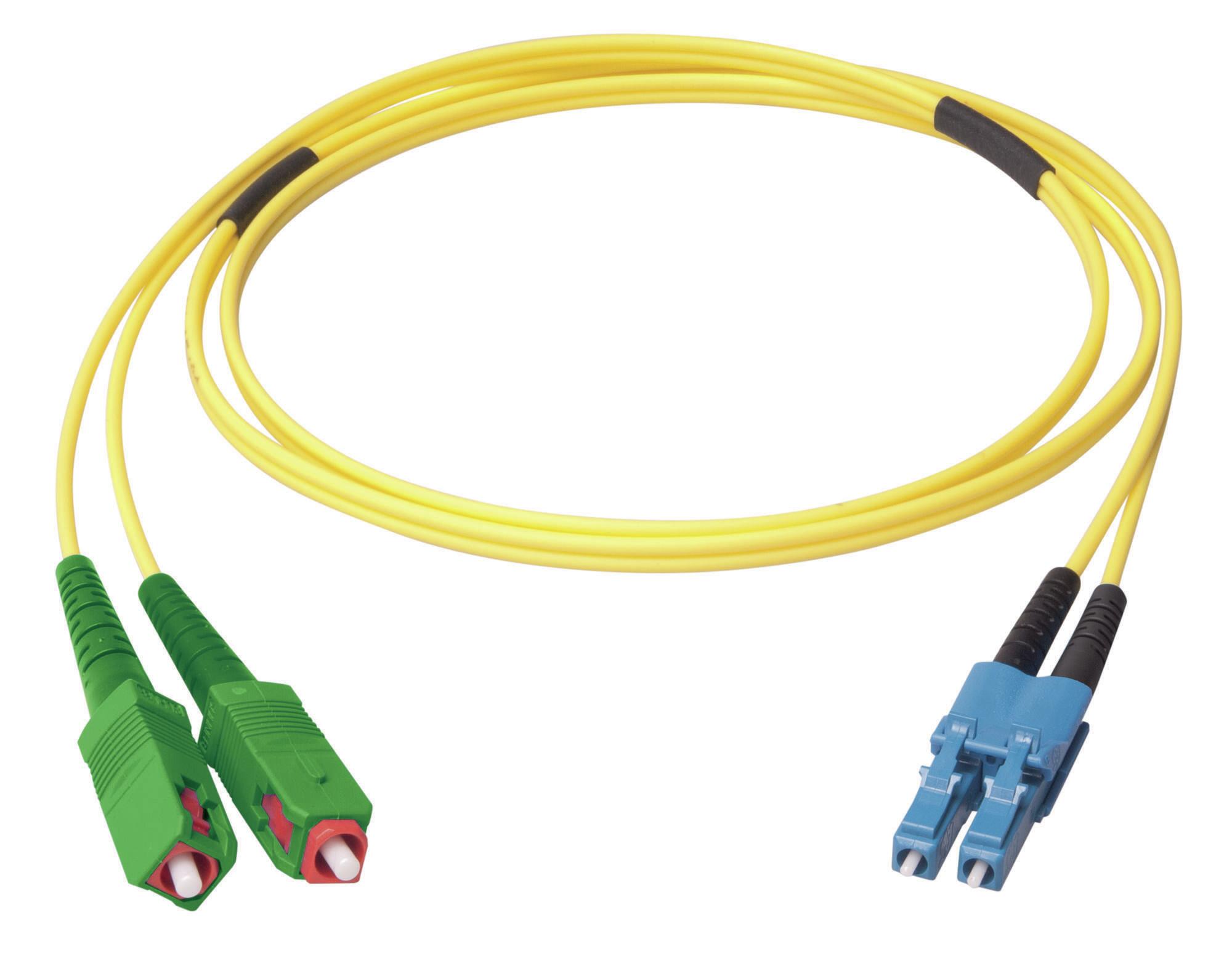 LC UPC - SC APC, PP Duplex, SM