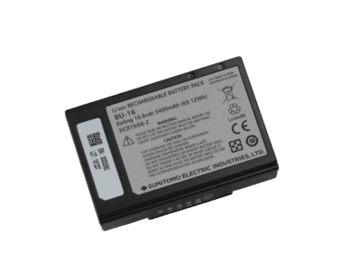 Sumitomo Batteri for T-57, T-72C, T-72C+, Li-ion, 6.400mAh, BU-16