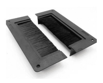 Rektangulær split gulvgennemføring