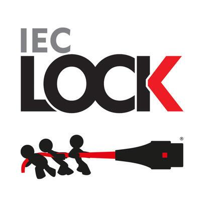 Power cord C13 IEC Lock+ - C15 IEC Lock Dual Locking