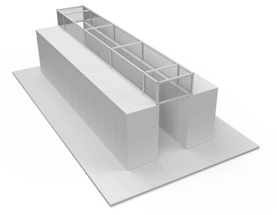 Standing Hot Aisle Containment