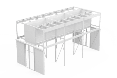 Free standing Hot Aisle Containment