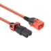 Power cord C13 IEC Lock+ - C15 IEC Lock Dual Locking