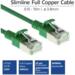 RJ45 patchkabel  CAT6, U/FTP, slimline